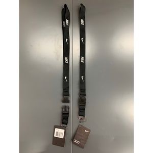 Nike Lanyard With Detachable Clip (2-Pack, Black)